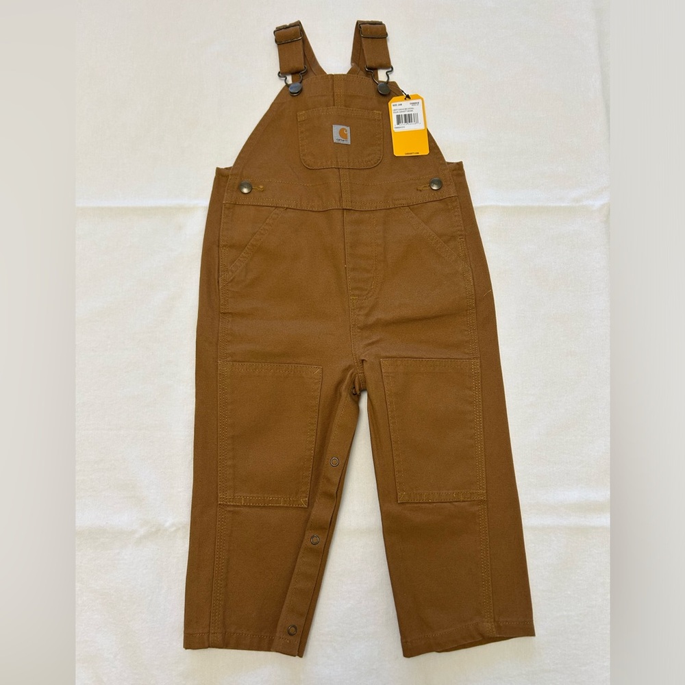 NWT: Kids' Canvas Bib Overall - Size 24 M